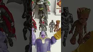 Avenger Assemble Thanos Vs Superhero marvellegends [upl. by Kiker]