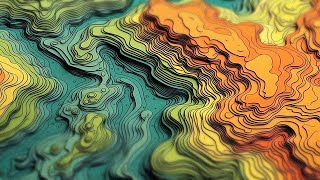 Recreating Trippy AIGenerated Terrain Contours [upl. by Latrina]