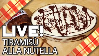 TIRAMISÙ ALLA NUTELLA  CRICUCINA [upl. by Aillicsirp]