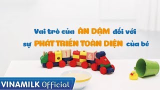 Quảng cáo Vinamilk  Bột ăn dặm RiDIELAC  Vai trò của ăn dặm trong sự phát triển của bé [upl. by Sterne810]