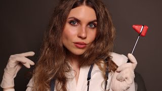 ASMR The Ultimate Cranial Nerve Exam You Can Close Your Eyes Eye ExamHearing TestSmellTaste [upl. by Sal]