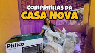 ENXOVAL DA CASA NOVA NA ROCA PART 1 🏡✨ [upl. by Lyrrehs]