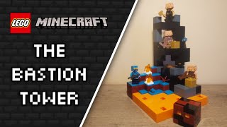 Lego Minecraft MOC  The Bastion Tower [upl. by Alasteir389]