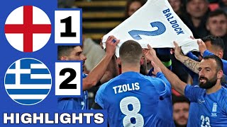 🔵England vs Greece 12 Extended HIGHLIGHTS  UEFA Nations League [upl. by Valery]