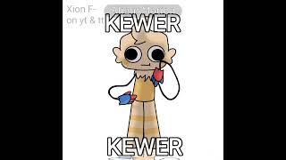 Kewer kewerftGoob animation dandyworldgoob dandyworld [upl. by Namijneb]