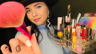 College Bestie Practices Makeup on You 👄 ASMR [upl. by Eekcaj]