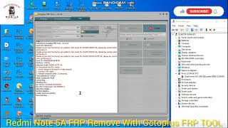 Redmi Note 5A FRP Remove With Octoplus FRP TOOL [upl. by Amasa554]