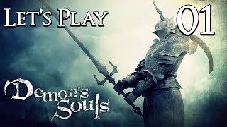 Demons Souls  Lets Play Part 1 A Lone Warrior [upl. by Mayap]