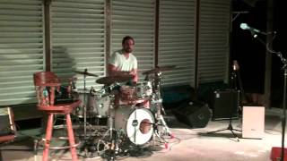 Jeremy Jones Drum Solo at Vets Hall Kwajalein 1052014 [upl. by Enileuqcaj]