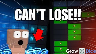 AUTO WIN TACTIC  GrowDice Growtopia [upl. by Uyr]