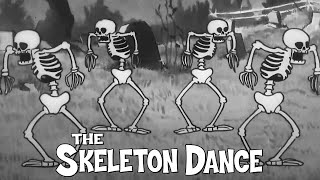 The Skeleton Dance 1929 Disneys First Silly Symphony Cartoon Short Film  Review [upl. by Philemol]