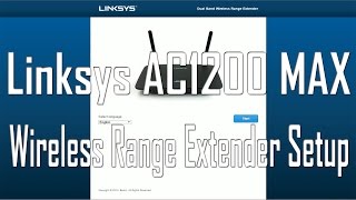 Unboxing and Setup of Linksys AC1200 MAX Wireless Range Extender [upl. by Roslyn266]