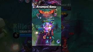 Revamped Hanzo Gameplay  Mobile Legends [upl. by Aset715]