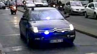 Unmarked Citroen C6 Police Car Responding  SPHP [upl. by Rimas]