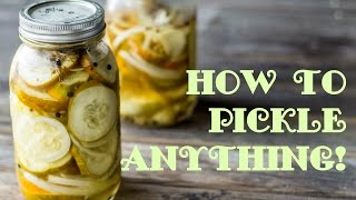 How to Pickle ANYTHING Quick Pickling Tutorial [upl. by Niabi564]