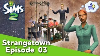 BEAKER FAMILY  The Sims 2 Lets Play Strangetown  Ep3  Intros [upl. by Nickles24]