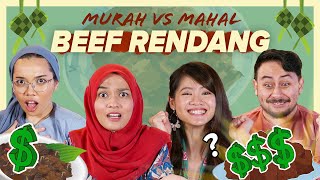 RM50 FOR BEEF RENDANG  Murah Vs Mahal  SAYS Challenge [upl. by Orag74]