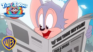 Periódicos escolares rivales 🚨🗞  Tiny Toons Looniversity  WBKidsLatino​ [upl. by Sayer339]