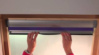 How to fit a Velux Compatible blind [upl. by Cesaro]