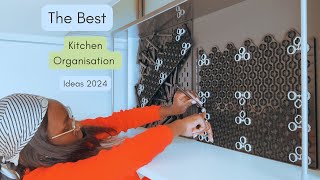 Kitchen Organization ft IKEA Uppdatera Organizing rackClean and Organizing the Kitchen Cabinets [upl. by Nnyllatsyrc]