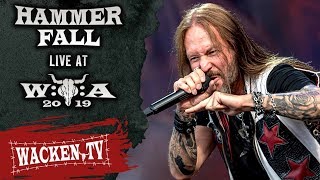 Hammerfall  3 Songs  Live at Wacken Open Air 2019 [upl. by Airahs]