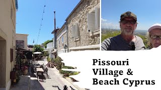 Exploring Pissouri A Village Charm amp Beach Bliss in Cyprus [upl. by Rebah688]