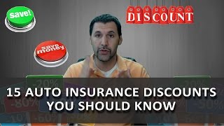 15 Insurance discounts you need to know [upl. by Normak]