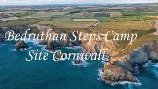 Bedruthan Steps Campsite Cornwall Open July And August 2022 [upl. by Paz]