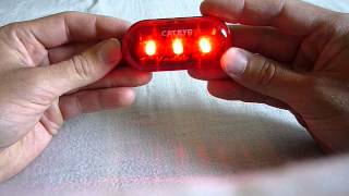 CATEYE TLLD 130 bicycle tail light 3mode [upl. by Junna]