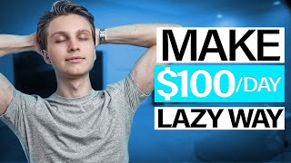 Laziest Way to Make Money Online For Beginners 300day [upl. by Craner]