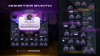 Free Synthesiser Rompler Monster Synth From Agus Hardimen [upl. by Subir221]