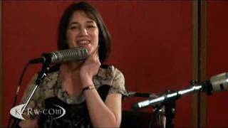 Charlotte Gainsbourg amp Beck at KCRW studios  interview about IRM  part 12 [upl. by Neelav941]