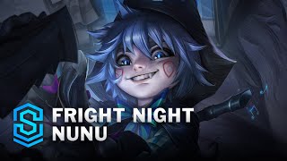 Fright Night Nunu Skin Spotlight  League of Legends [upl. by Munro]