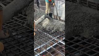 Concrete Post Tensioned youtubeshorts shorts short stone construction concrete cement [upl. by Sayles]