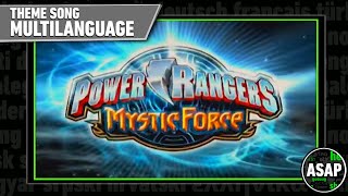 Power Rangers Mystic Force Theme Song  Multilanguage Requested [upl. by Stryker]