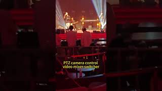 4ch PTZ camera control video switcher with 3xHDMI1xSDI inputs  PGM PVW output for live broadcast [upl. by Boorman628]