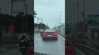 Mighty Red Mustang Gt 50 mustang horsepower carspotting red [upl. by Ado]