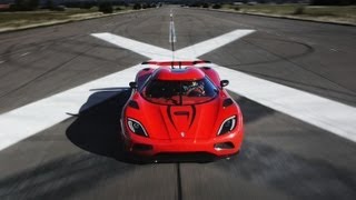 Faster Than a Bugatti Veyron Koenigsegg Agera R  CAR and DRIVER [upl. by Arivle380]