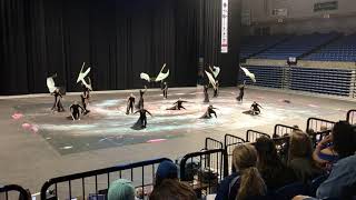 Woodbridge winterguard 2018 [upl. by Ahsinac]