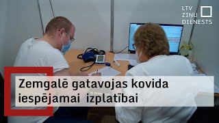 Zemgalē gatavojas kovida iespējamai izplatībai [upl. by Sillyrama]