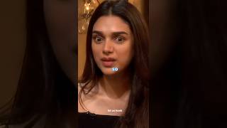 Quick rapid fire with Aditirao 🧐 aditiraohydari starstruck [upl. by Egerton]