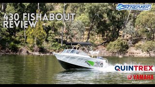 Quintrex 430 Fishabout Review at Lake Eildon [upl. by Cohby133]