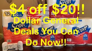 DOLLAR GENERAL INSTANT SAVINGS  SHOP WITH ME  VLOG 210  ALL DIGITAL COUPONING  CROMBIES WORLD [upl. by Lidstone405]