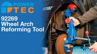 92269  Wheel Arch Reforming Tool  PowerTEC [upl. by Niatsirt432]