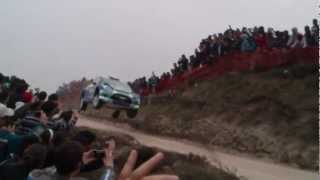 WRC FAFE sprint 2012 Petter Solberg BIG JUMP Salto da Pereiramp4 [upl. by Manheim831]