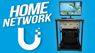 Home Network Cabinet Build UPDATE 2024  Powered by UniFi [upl. by Giorgio]