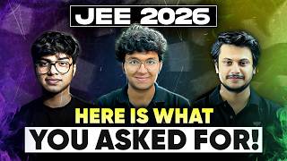 JEE 2026 Official Batch with ChemIITxUnacademy amp InvisibleMechanics [upl. by Gussi990]