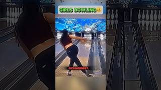 Girls BOWLING 🤡Vs Boys BOWLING🗿trolltrollfaceShortsyoutube shorts [upl. by Annaicul]