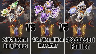 Xiao Artifacts Comparison  Genshin impact [upl. by Huggins]