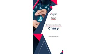 Caction Customer Testimonial  Chery Sdn Bhd [upl. by Merriman]